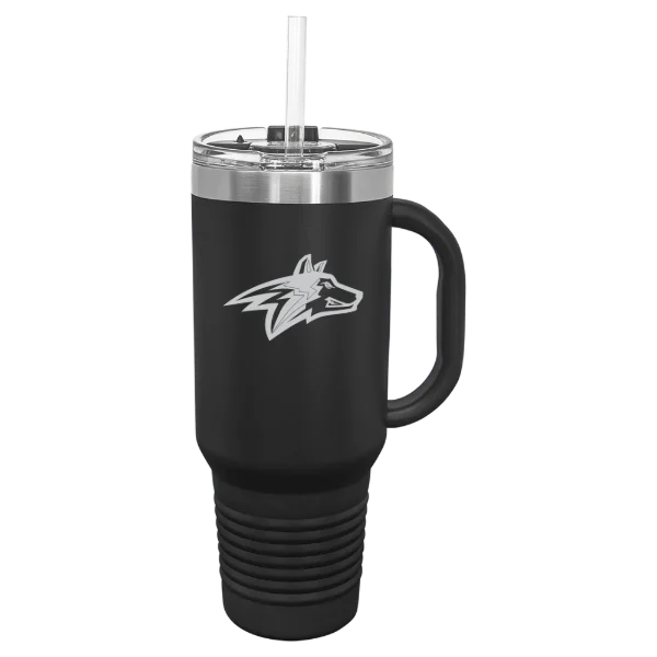 Alvernia University Polar Camel 40 oz. Travel Mug with Snap Lid & Straw