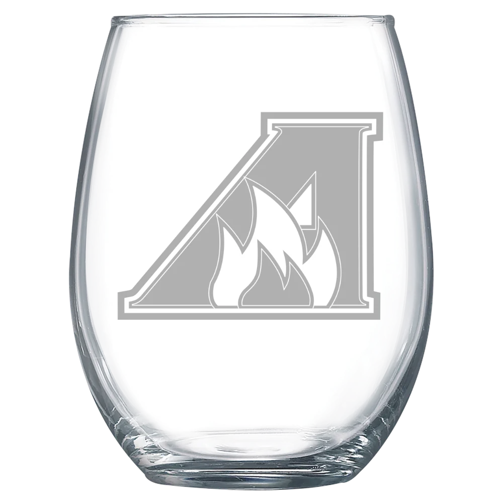 Alverno College Polar Camel 15 oz. Stemless Wine Glass