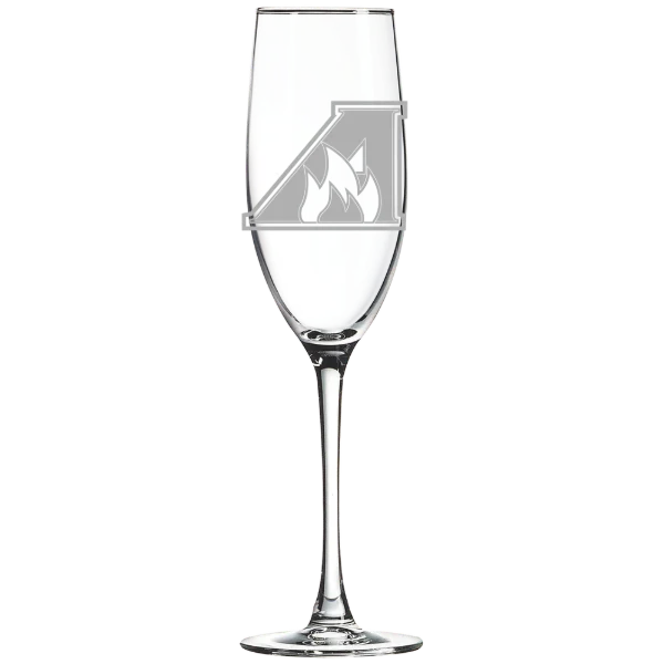 Alverno College Polar Camel 8 oz. Champagne Flute
