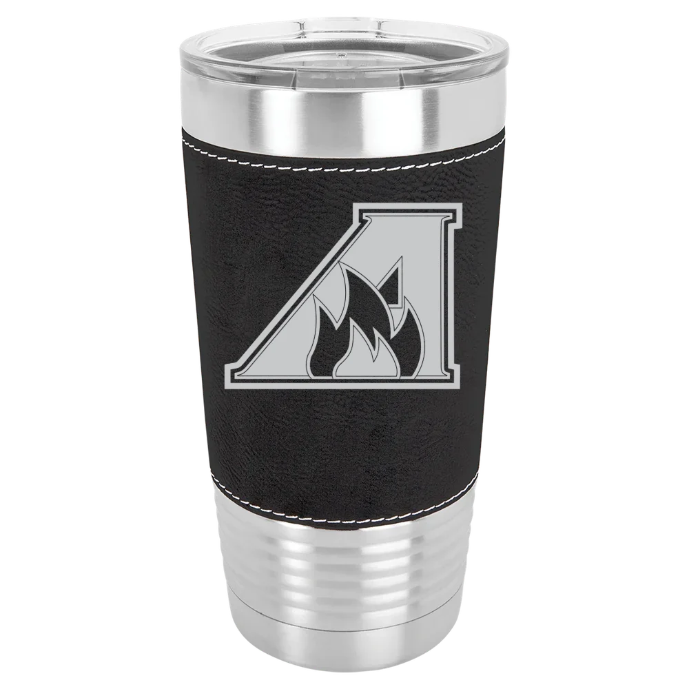 Alverno College Polar Camel 20 oz. Leatherette Grip Tumbler with Standard Lid