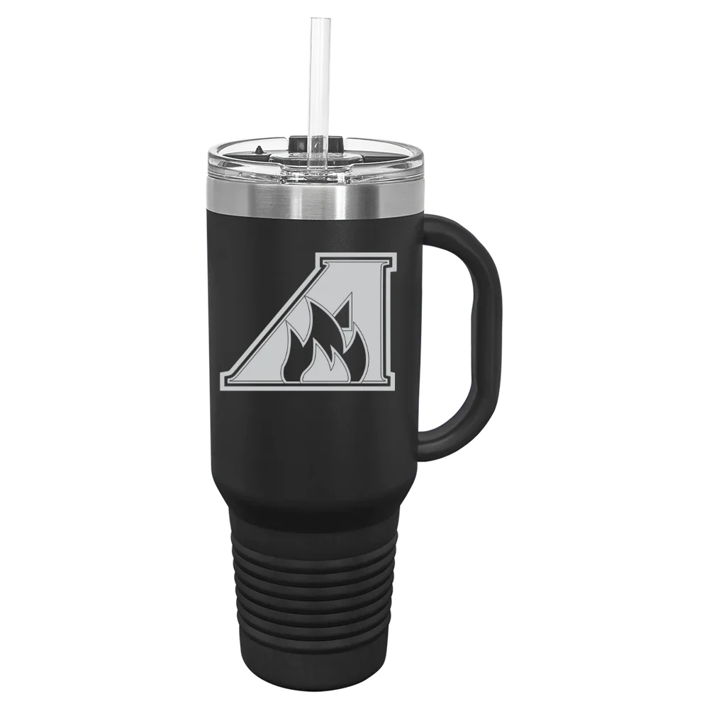 Alverno College Polar Camel 40 oz. Travel Mug with Snap Lid & Straw