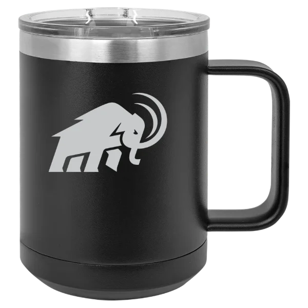 Amherst College Polar Camel 15 oz. Mug with Slider Lid