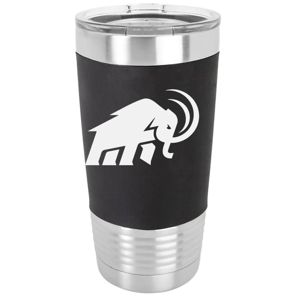 Amherst College Polar Camel 20 oz. Silicone Grip Tumbler with Standard Lid