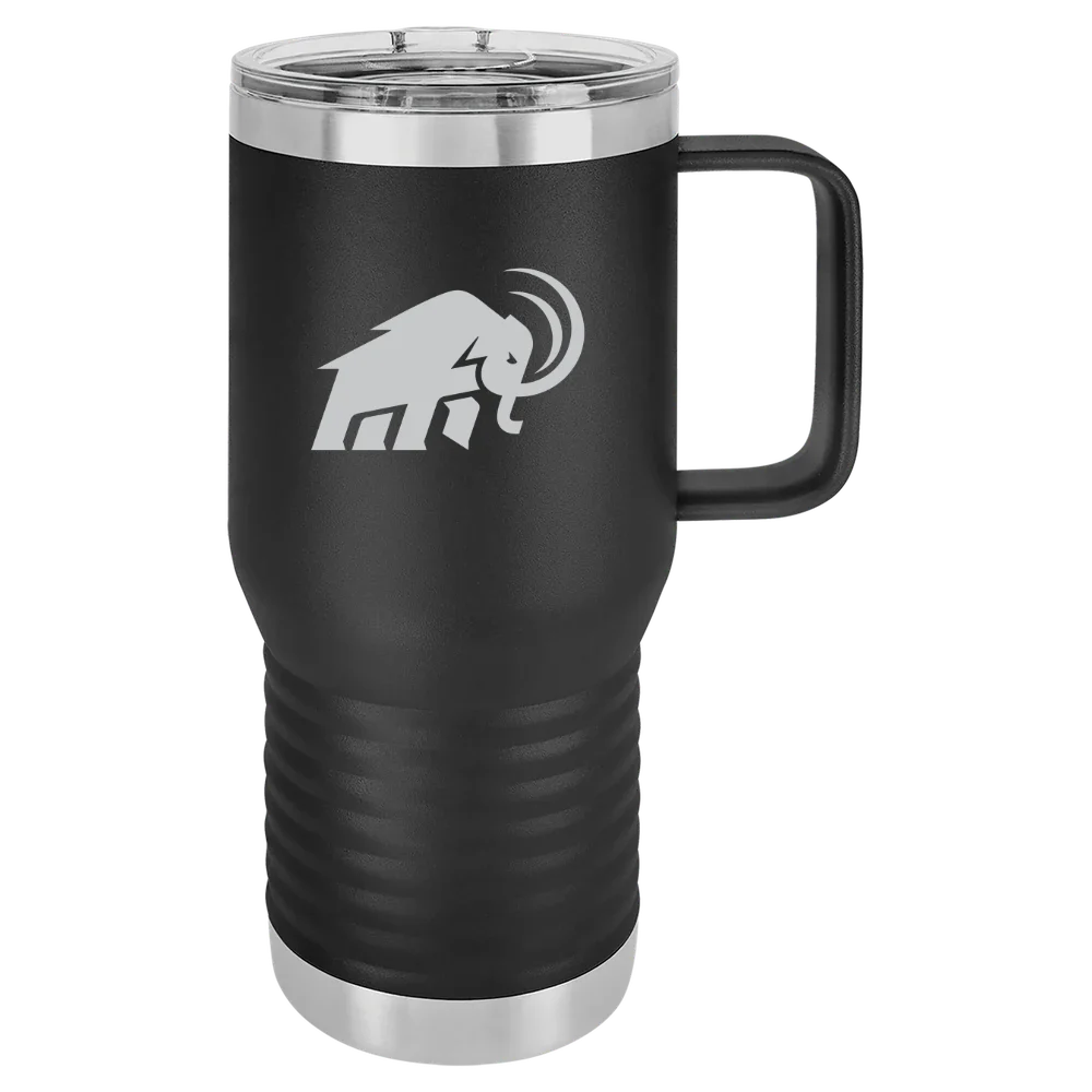 Amherst College Polar Camel 20 oz. Travel Mug with Slider Lid