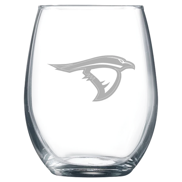 Anderson University (Indiana) Polar Camel 9 oz. Stemless Wine Glass