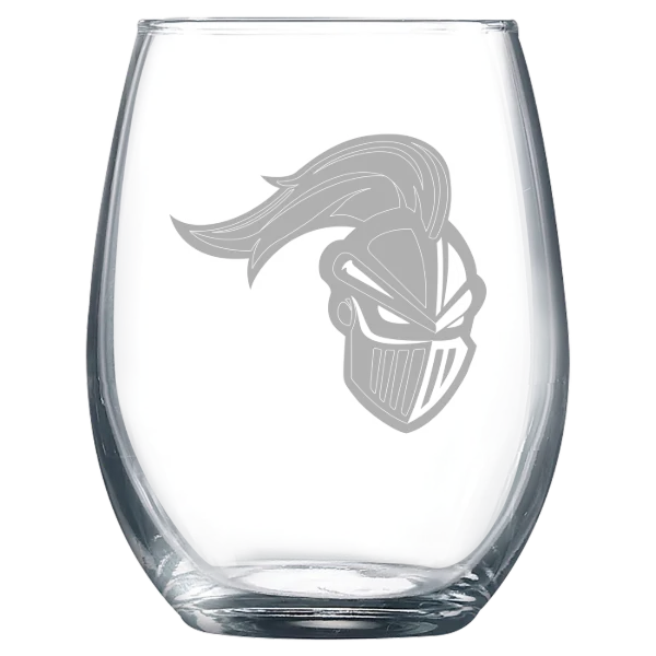 Arcadia University Polar Camel 9 oz. Stemless Wine Glass