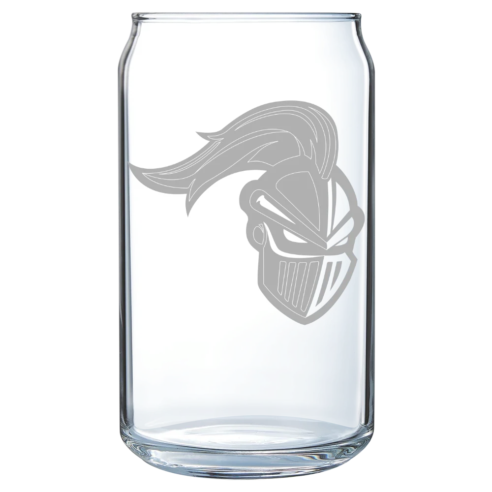 Arcadia University Polar Camel 16 oz. Can Glass