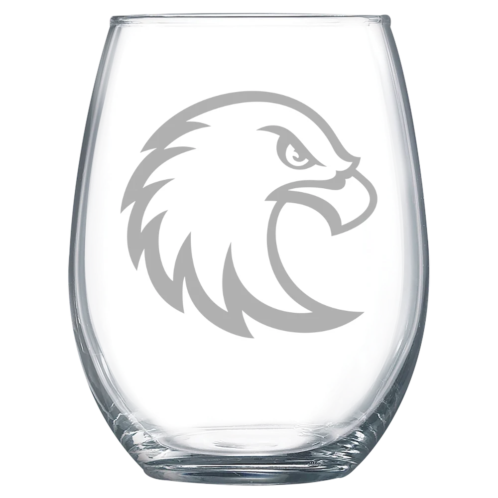 Augsburg University Polar Camel 15 oz. Stemless Wine Glass
