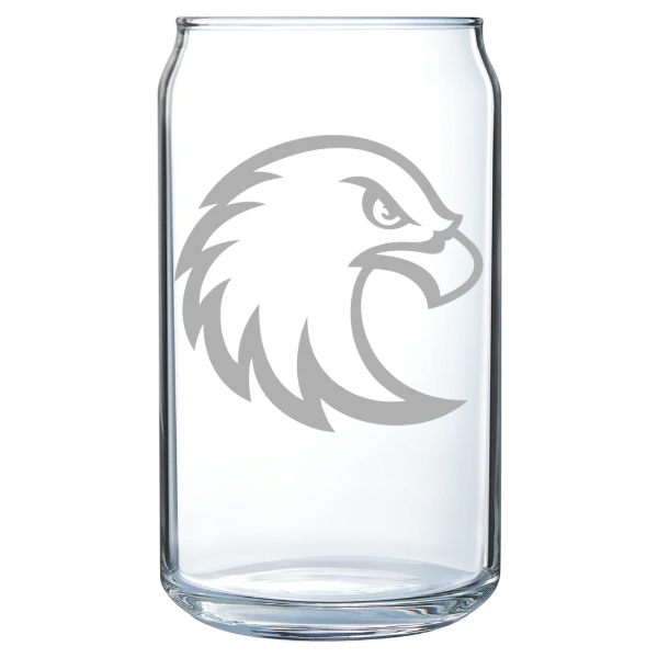 Augsburg University Polar Camel 16 oz. Can Glass