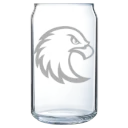Augsburg University Polar Camel 16 oz. Can Glass