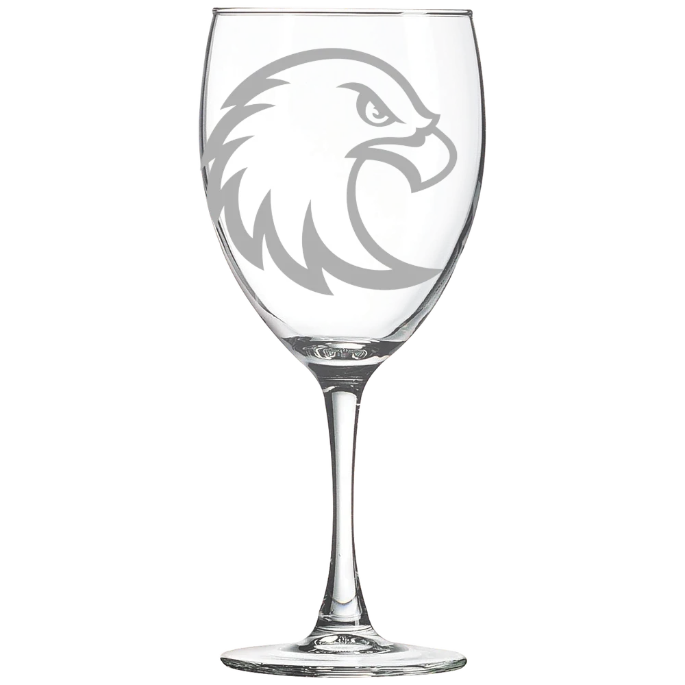 Augsburg University Polar Camel 10 1/2 oz. Wine Glass