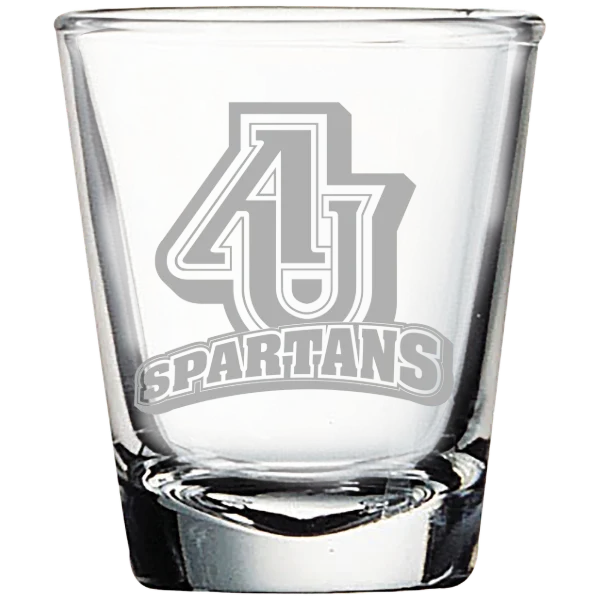 Aurora University Polar Camel 1.7 oz. Shot Glass