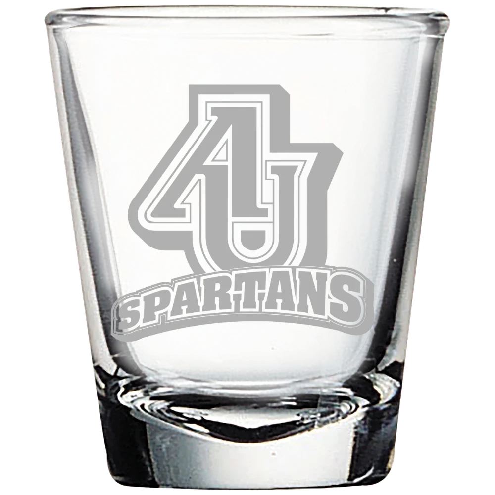 Aurora University Polar Camel 1.7 oz. Shot Glass