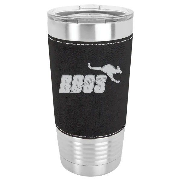 Austin College Polar Camel 20 oz. Leatherette Grip Tumbler with Standard Lid