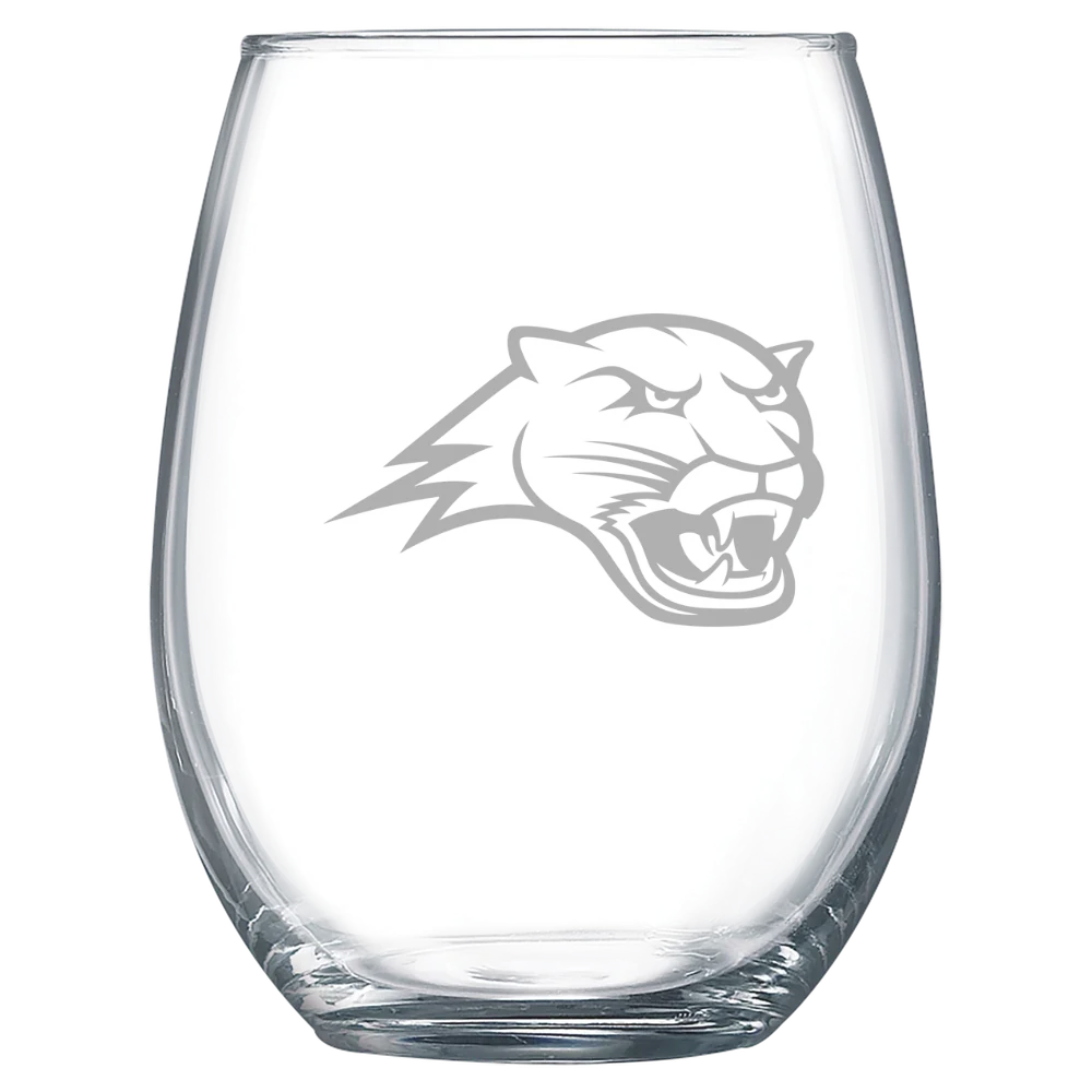 Averett University Polar Camel 15 oz. Stemless Wine Glass