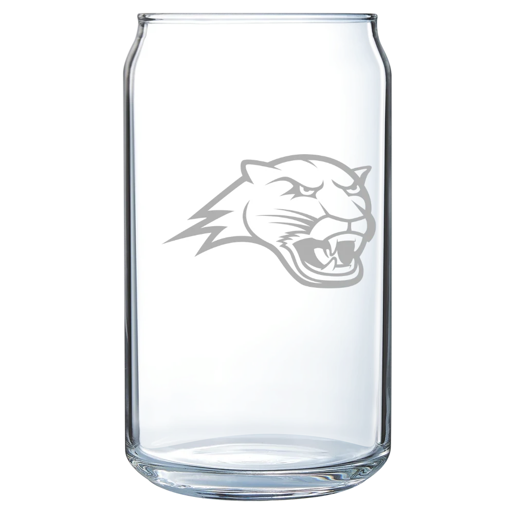 Averett University Polar Camel 16 oz. Can Glass