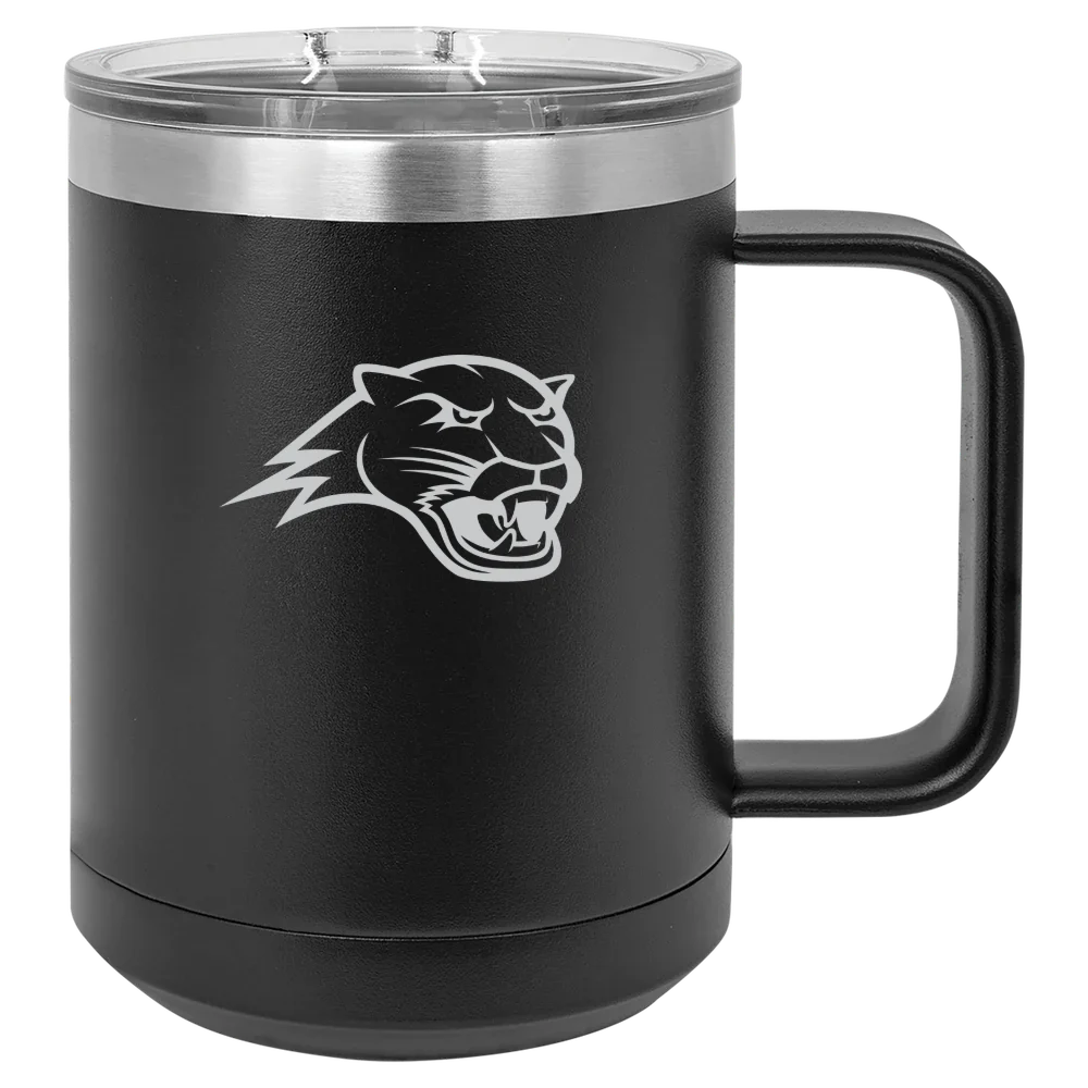 Averett University Polar Camel 15 oz. Mug with Slider Lid