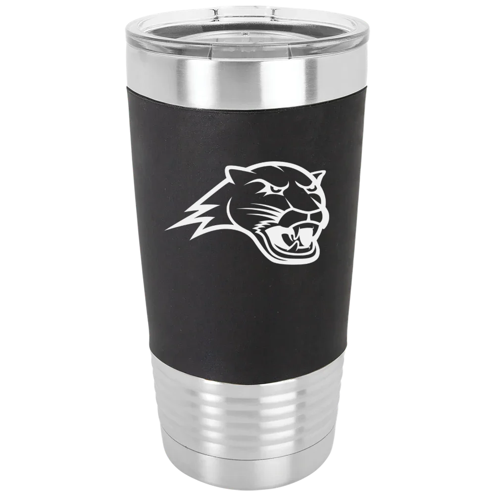 Averett University Polar Camel 20 oz. Silicone Grip Tumbler with Standard Lid
