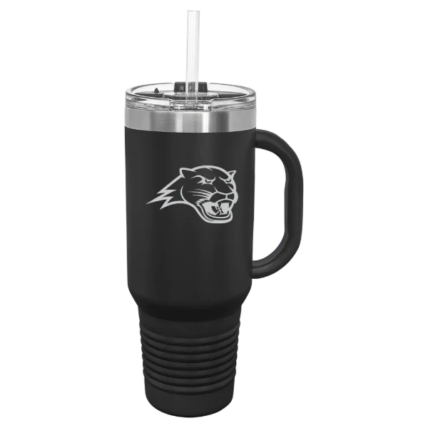 Averett University Polar Camel 40 oz. Travel Mug with Snap Lid & Straw