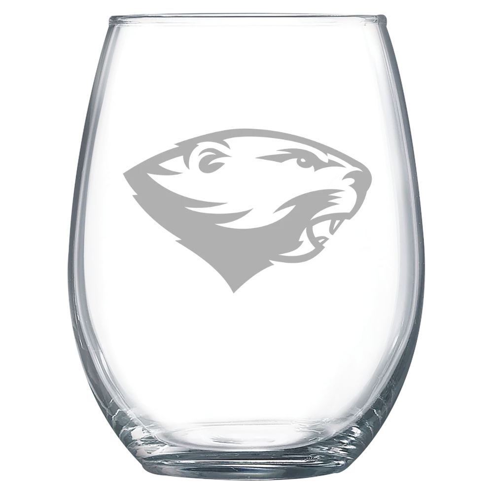Babson College Polar Camel 15 oz. Stemless Wine Glass