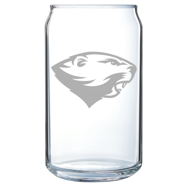 Babson College Polar Camel 16 oz. Can Glass
