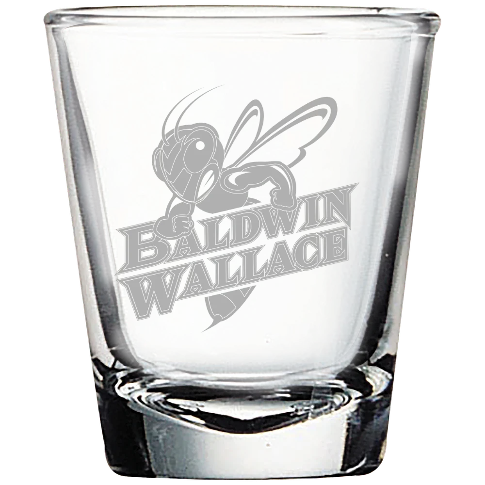 Baldwin Wallace University Polar Camel 1.7 oz. Shot Glass