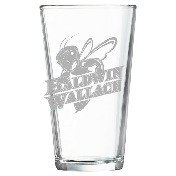 Baldwin Wallace University Polar Camel 16 oz. Pint Mixing Glass