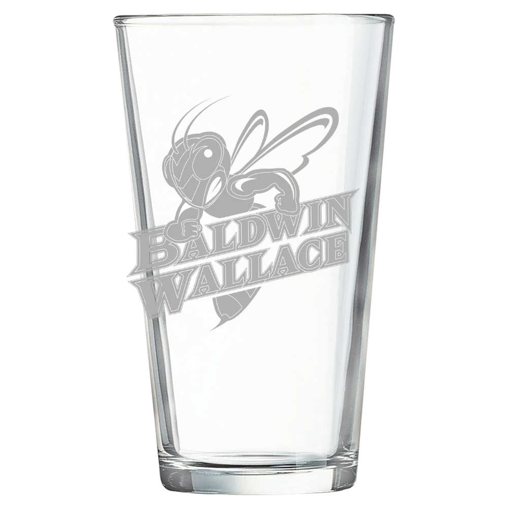 Baldwin Wallace University Polar Camel 16 oz. Pint Mixing Glass