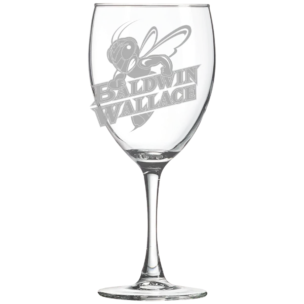 Baldwin Wallace University Polar Camel 10 1/2 oz. Wine Glass