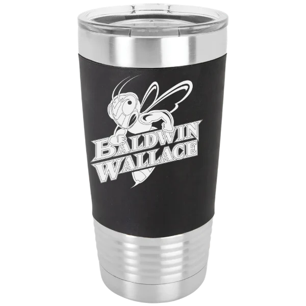 Baldwin Wallace University Polar Camel 20 oz. Silicone Grip Tumbler with Standard Lid