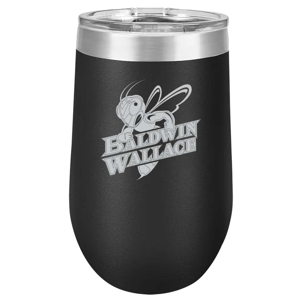 Baldwin Wallace University Polar Camel 16 oz. Stemless Wine Tumbler