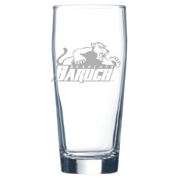 Baruch College Polar Camel 16 oz. Willi Becher Beer Glass