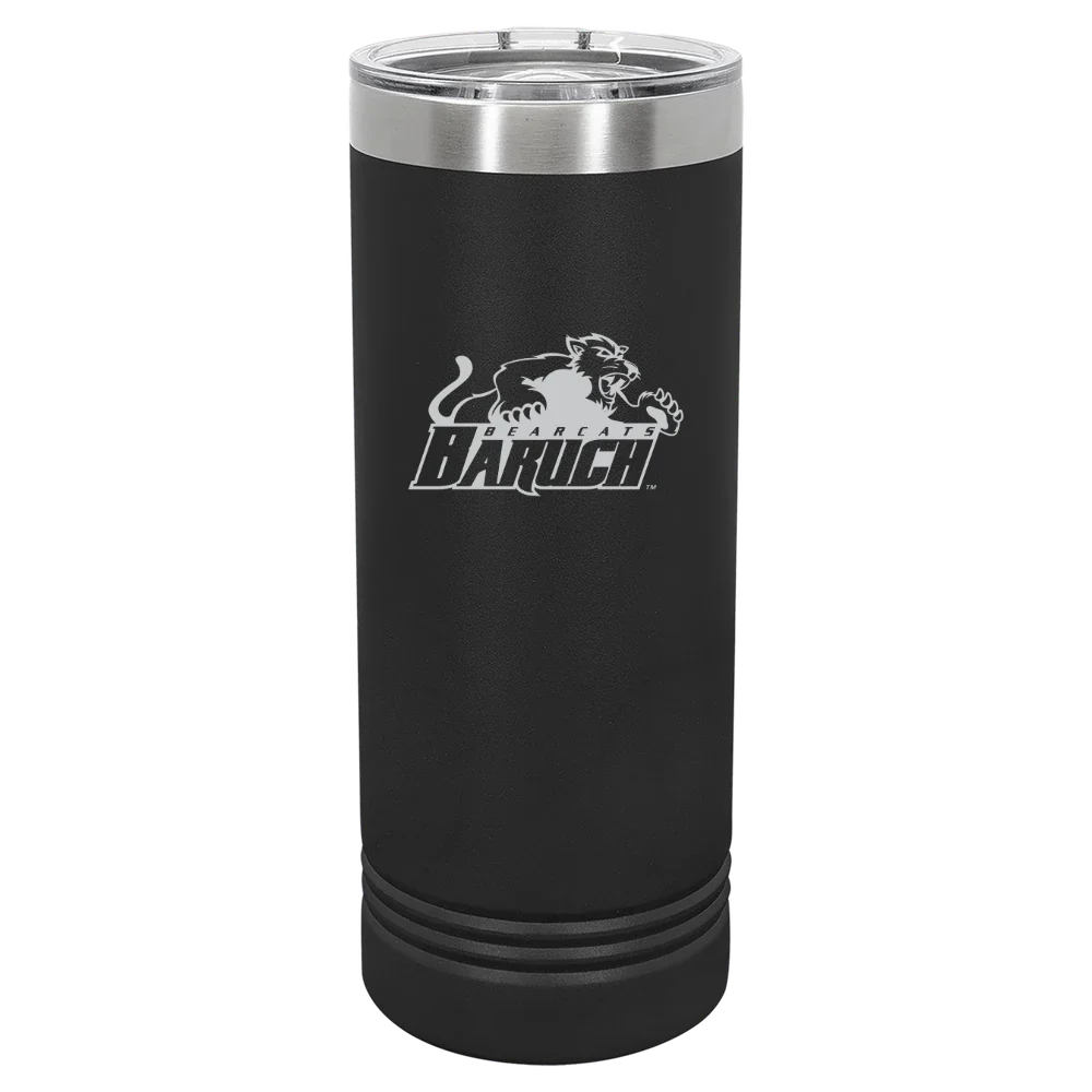 Baruch College Polar Camel 22 oz. Skinny Tumbler with Slider Lid