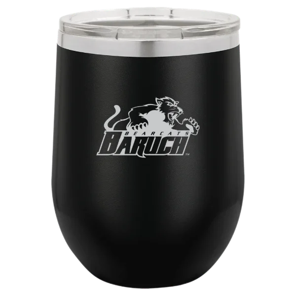 Baruch College Polar Camel 12 oz. Stemless Wine Tumbler