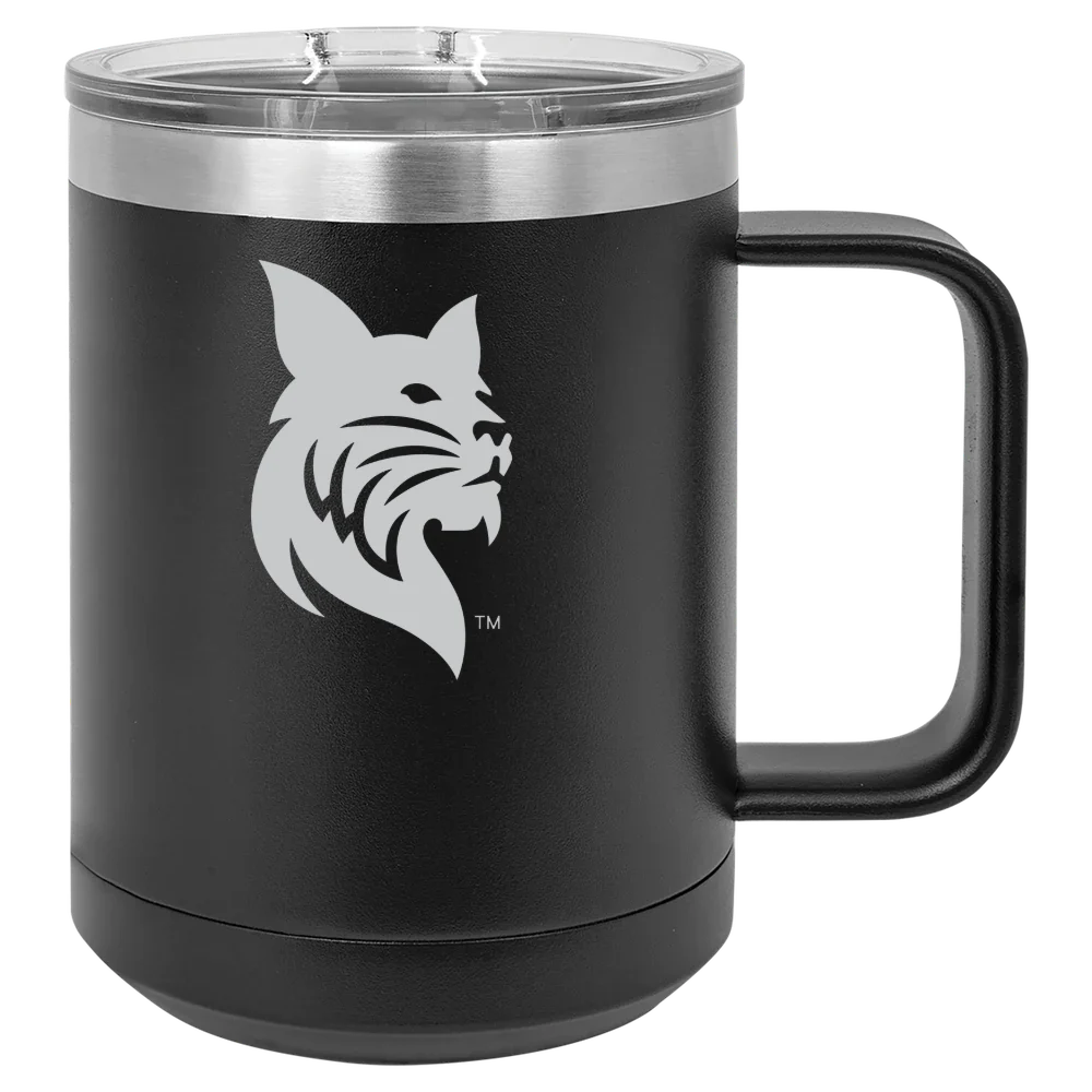 Bates College Polar Camel 15 oz. Mug with Slider Lid