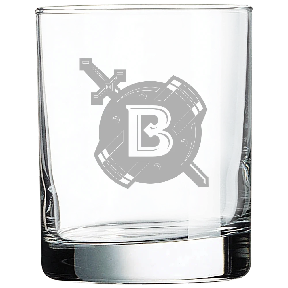 Belhaven University Polar Camel 10 1/2 oz. On The Rocks Glass