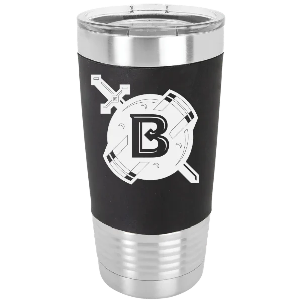 Belhaven University Polar Camel 20 oz. Silicone Grip Tumbler with Standard Lid