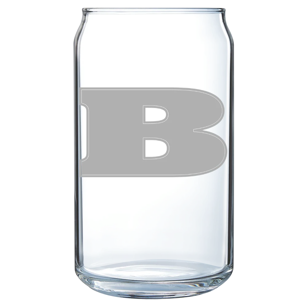 Beloit College Polar Camel 16 oz. Can Glass