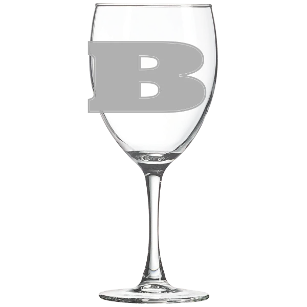 Beloit College Polar Camel 10 1/2 oz. Wine Glass