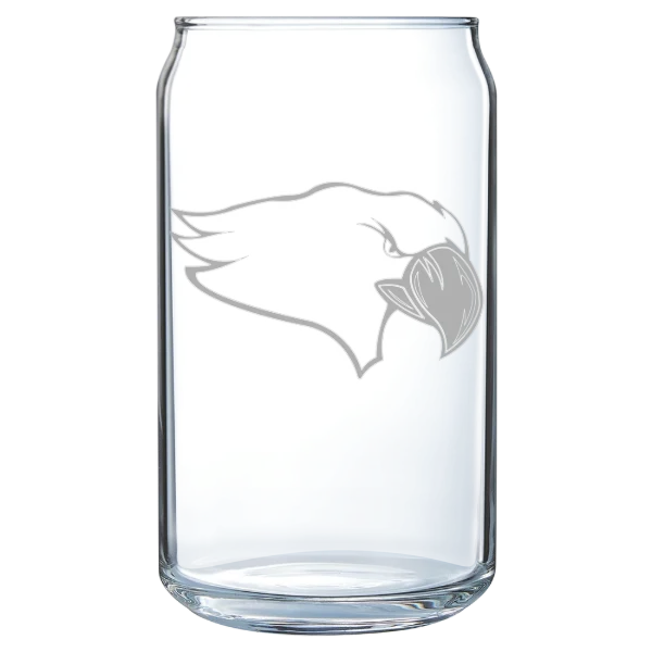 Benedictine University (Illinois) Polar Camel 16 oz. Can Glass