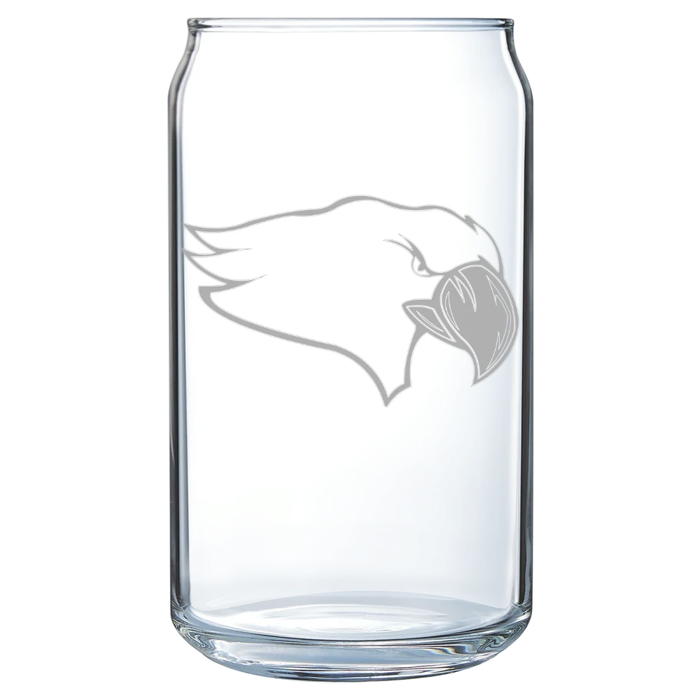 Benedictine University (Illinois) Polar Camel 16 oz. Can Glass