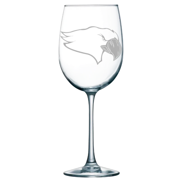 Benedictine University (Illinois) Polar Camel 19 oz. Wine Glass