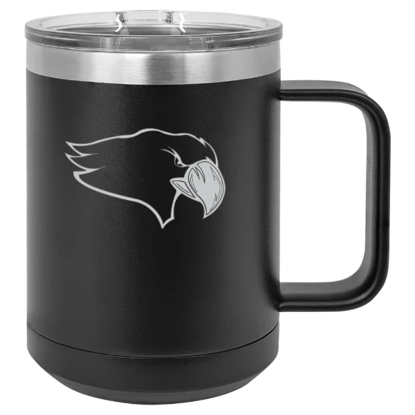 Benedictine University (Illinois) Polar Camel 15 oz. Mug with Slider Lid