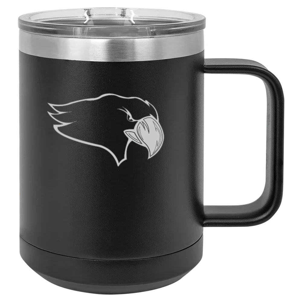 Benedictine University (Illinois) Polar Camel 15 oz. Mug with Slider Lid