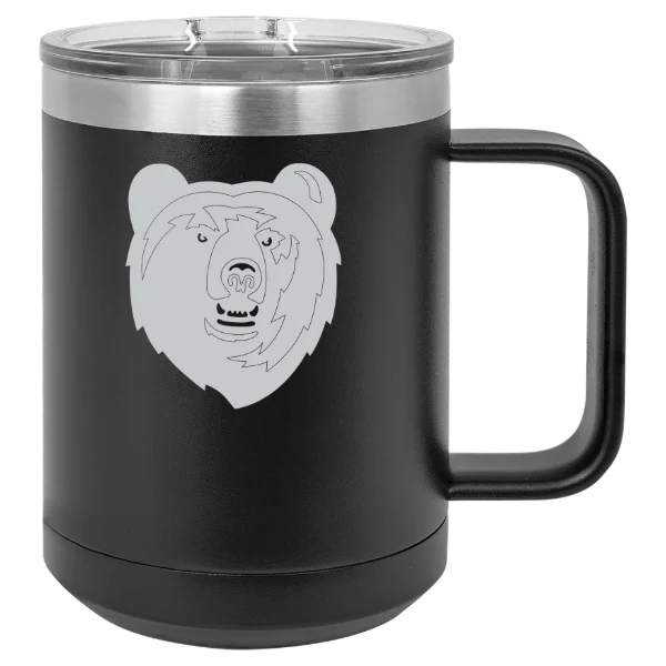 Berea College Polar Camel 15 oz. Mug with Slider Lid