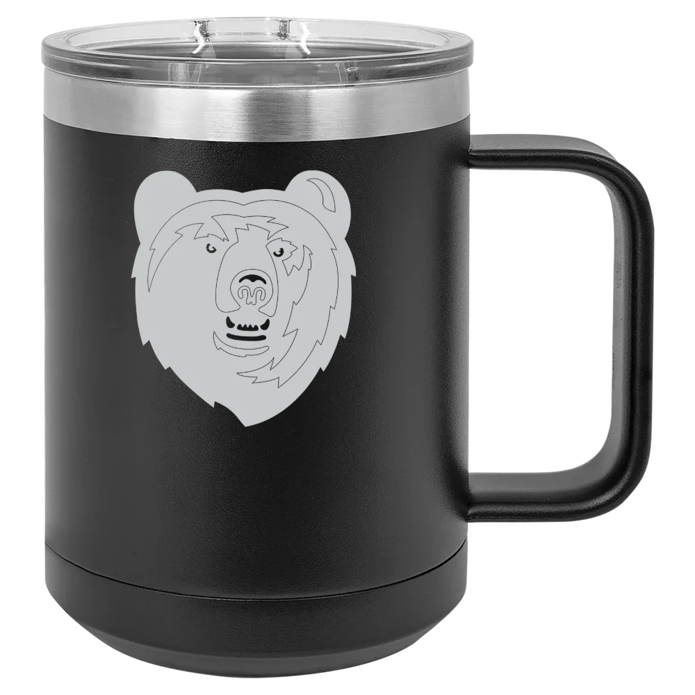 Berea College Polar Camel 15 oz. Mug with Slider Lid