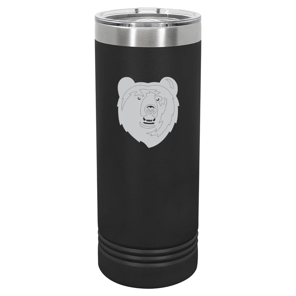 Berea College Polar Camel 22 oz. Skinny Tumbler with Slider Lid