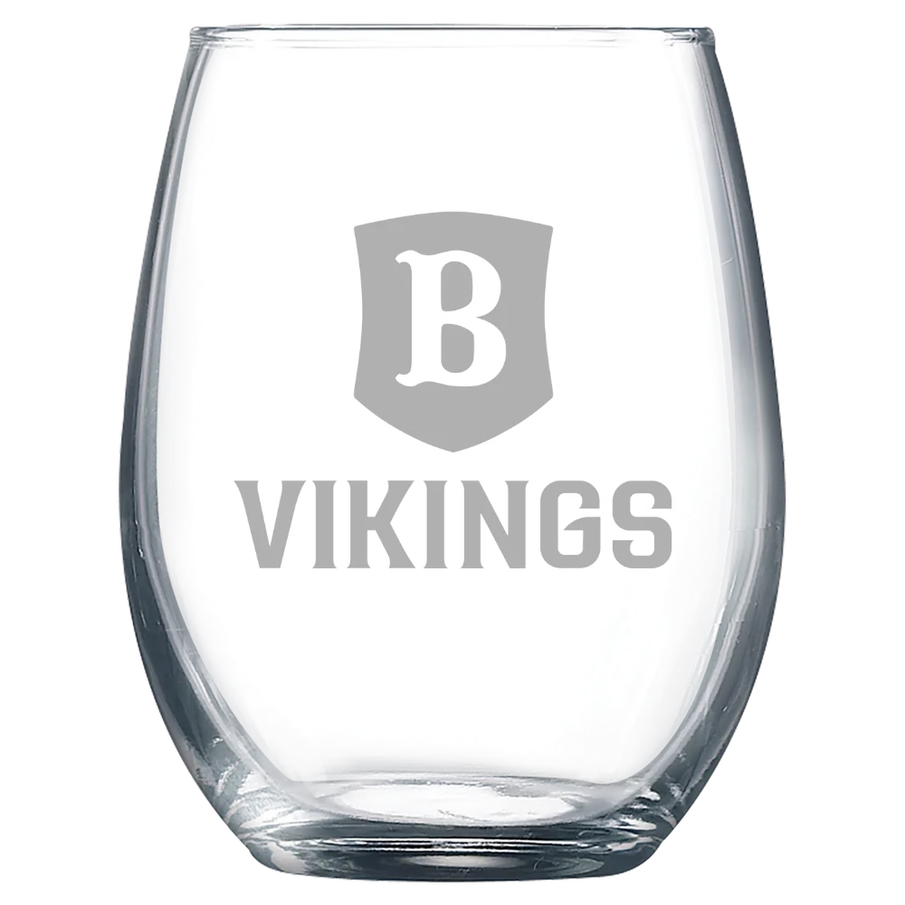Berry College Polar Camel 9 oz. Stemless Wine Glass