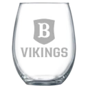 Berry College Polar Camel 15 oz. Stemless Wine Glass