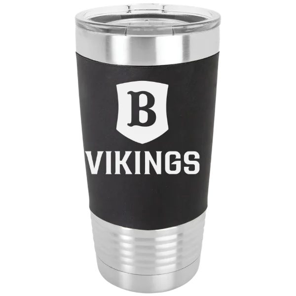 Berry College Polar Camel 20 oz. Silicone Grip Tumbler with Standard Lid